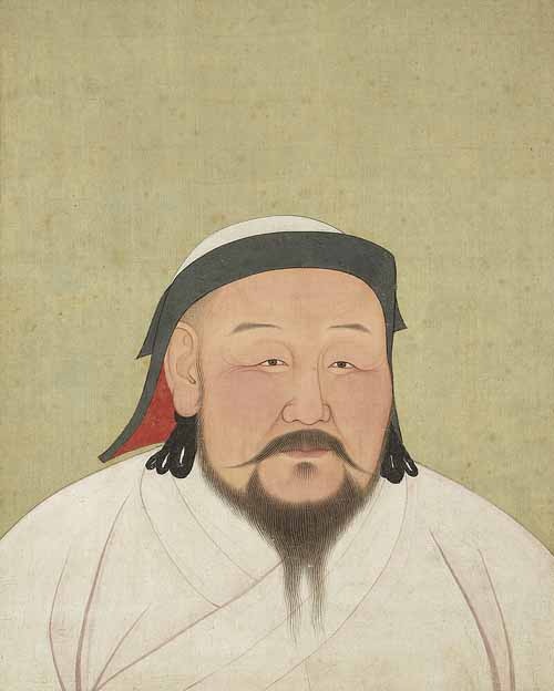 Pintura de Kublai Khan