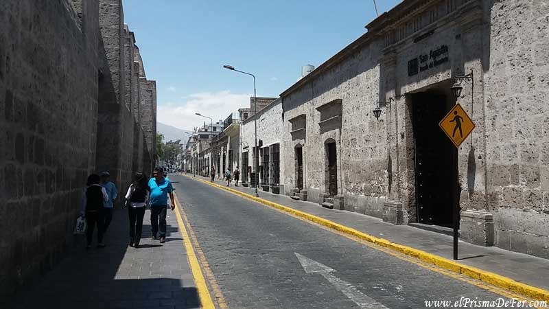 Calles del centro colonial de Arequipa