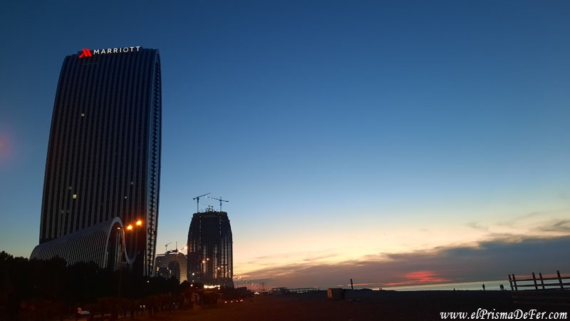 Batumi al atardecer - Georgia