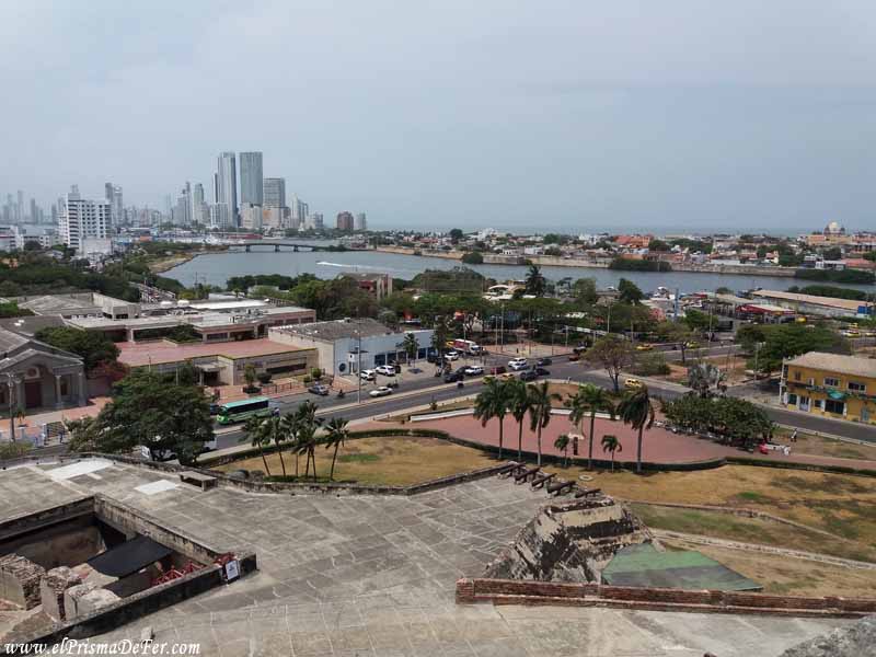 Vistas panorámicas de Cartagena de Indias - Colombia