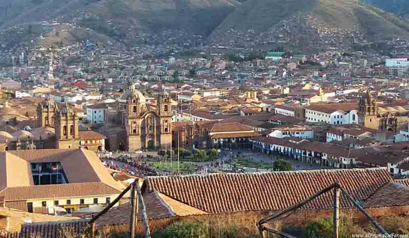 Vista de la plaza de Armas de Cuzco