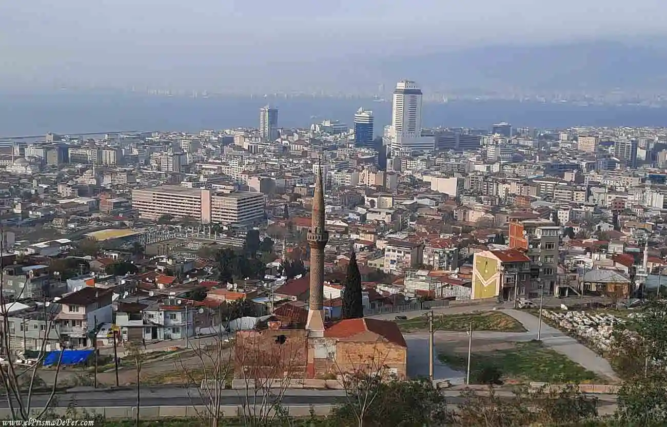 Vista panorámica de Esmirna - Turquía