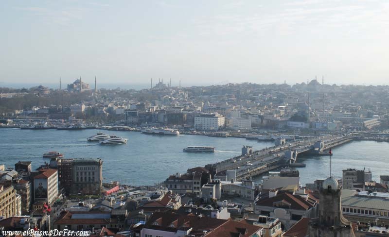 Vista de Estambul desde la Torre Galata