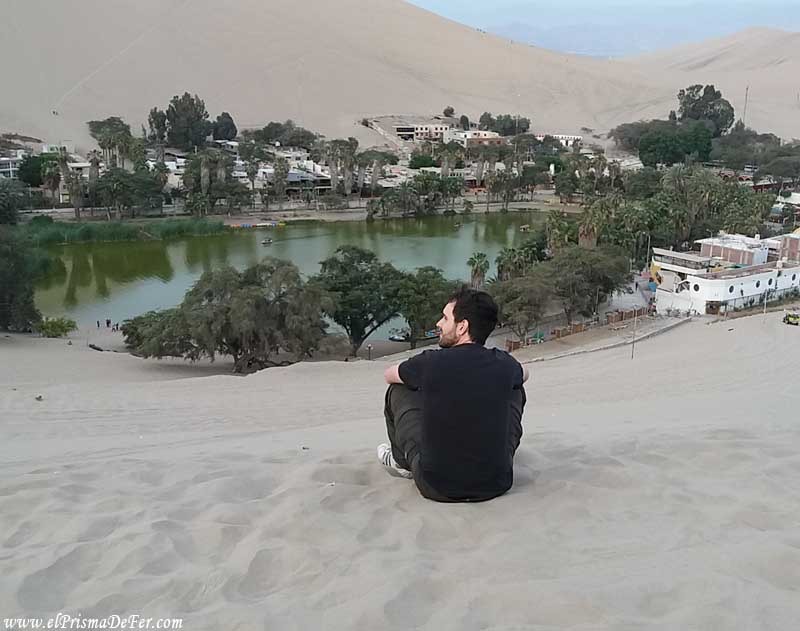 Pensando si realmente me gustó venir hasta el Oasis de Huacachina