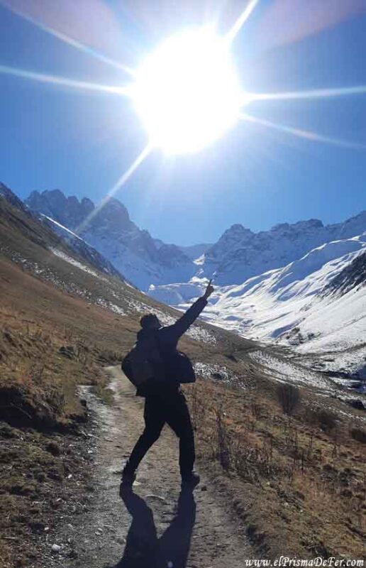 Día soleado pero muy frió en Juta