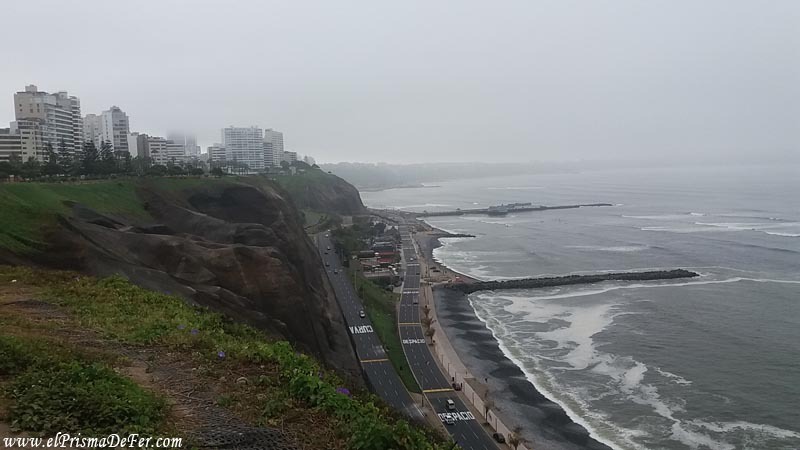 Es común ver neblina en Lima