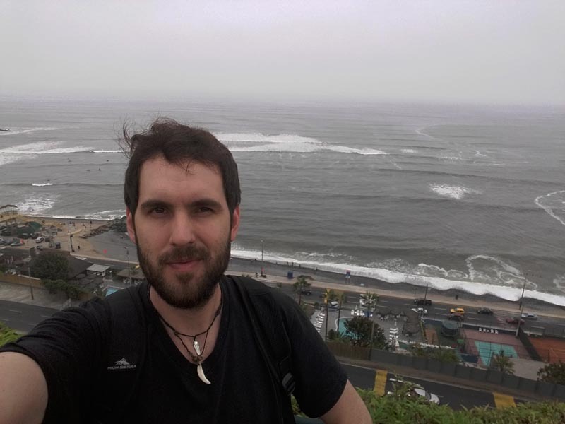 Donde me sentí mas a gusto, los acantilados de Miraflores