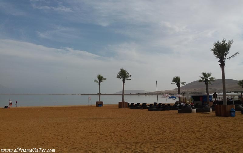 Playa pública de Ein Bokek - Mar Muerto de Israel