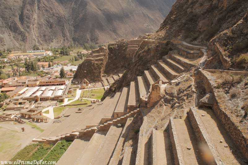 Ruinas en Ollantaytambo - Valle Sagrado de los Incas