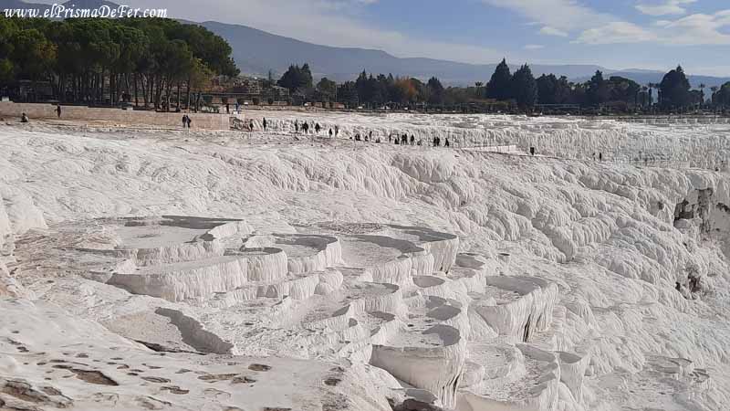 Los travertinos de Pamukkale - Turquía