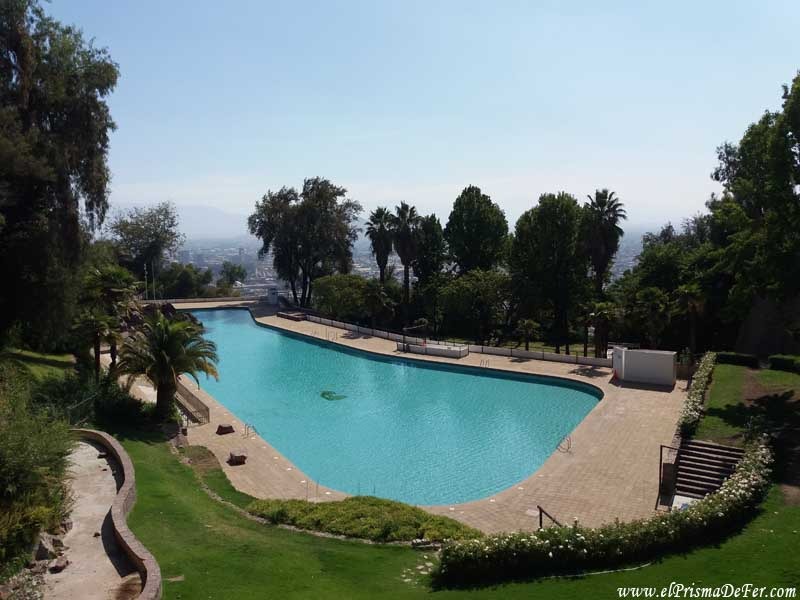 Piscina en el Cerro San Cristóbal
