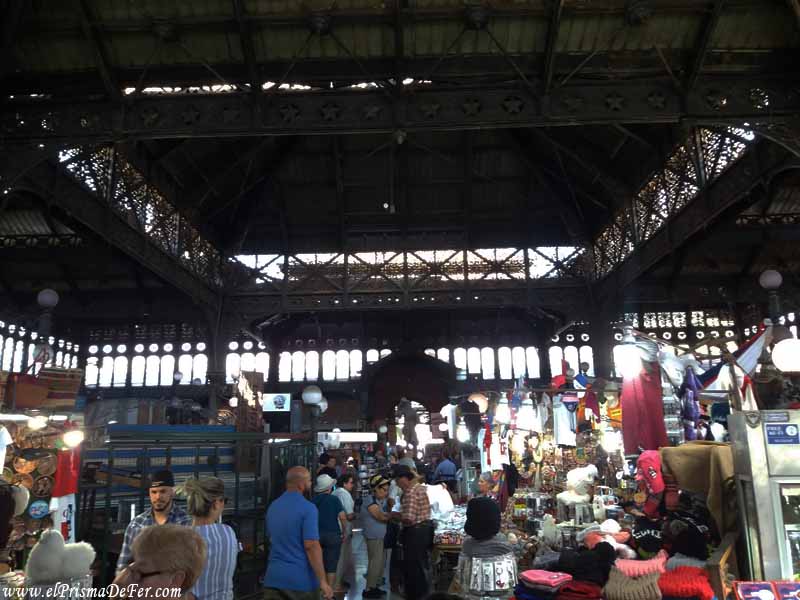 Mercado central de Santiago de Chile