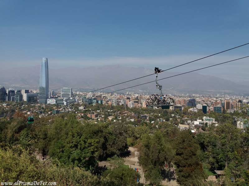 Vistas desde el Cerro San Cristóbal