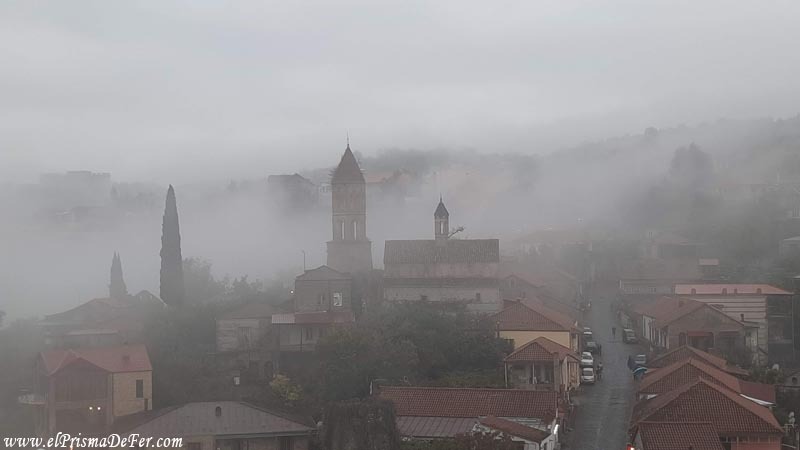 Un día gris en otoño - Sighnaghi