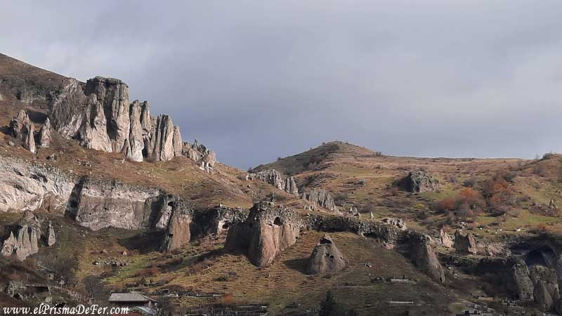 Cuevas de Goris, al sur de Armenia