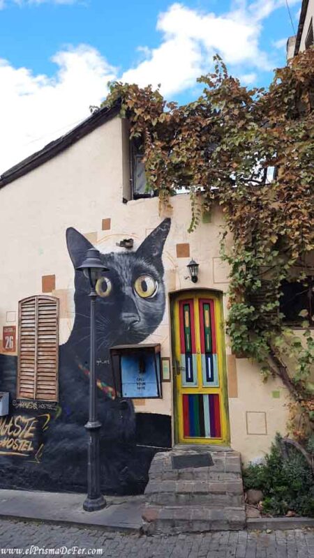 Uno de los murales que mas me gustaron en Tbilisi