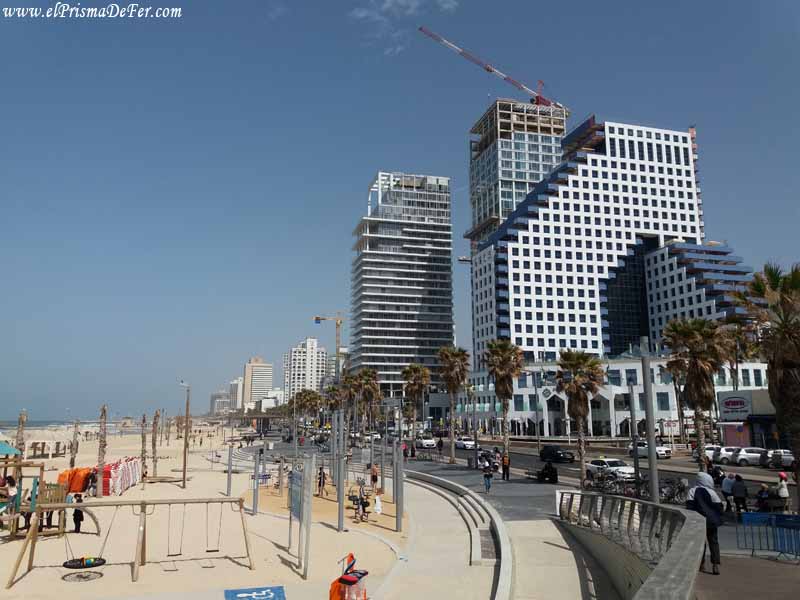 Una de las playas de Tel Aviv