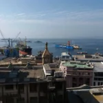 Panorámica del puerto de Valparaíso - Chile