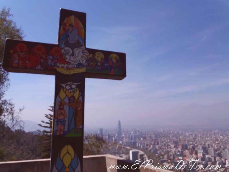 Vista de Santiago de Chile desde el Parque Metropolitano