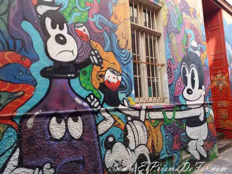 Uno de los murales que mas me gustaron de Valpo