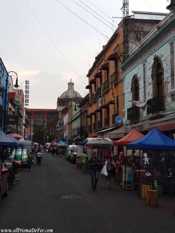 Calles del centro de la ciudad de México