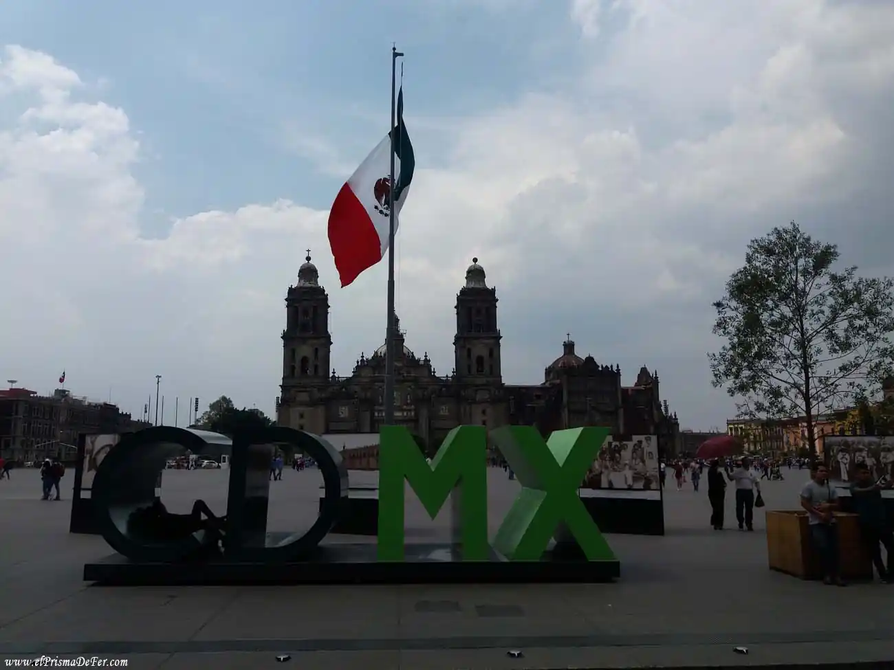 Plaza el Zócalo de la Ciudad de México