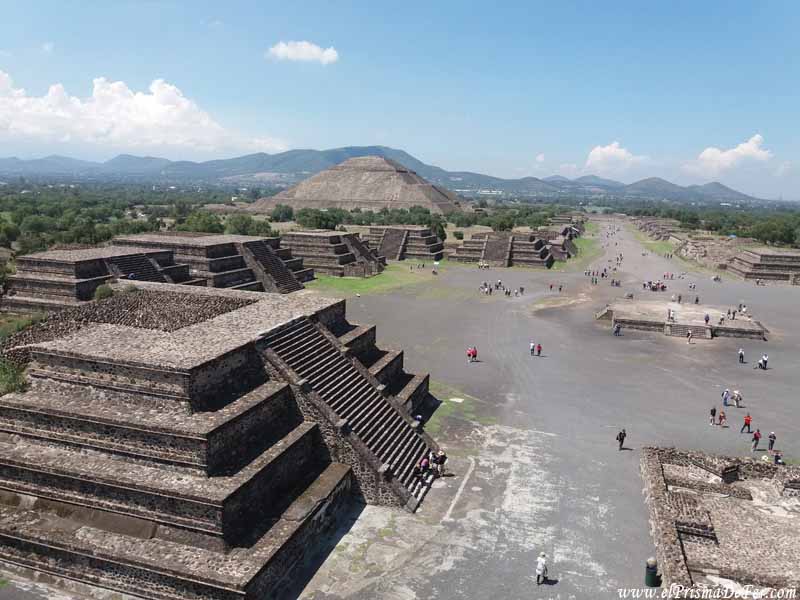Conjunto de templos de Teotihuacan - México