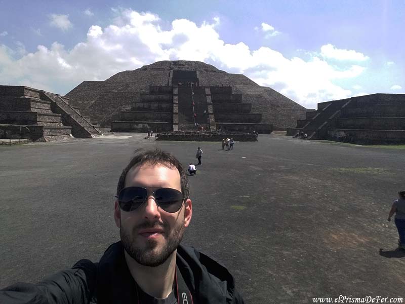 En el complejo de Teotihuacan
