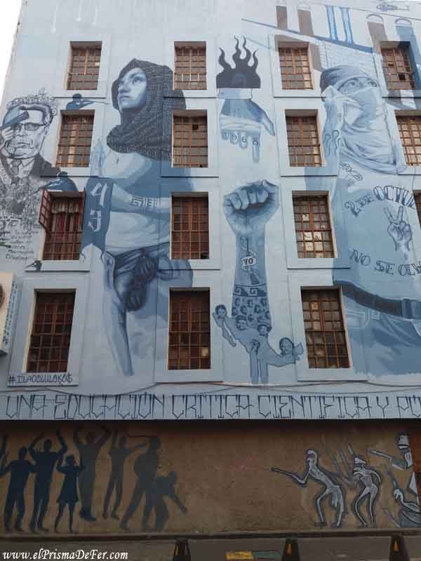 Arte callejero en la ciudad de México