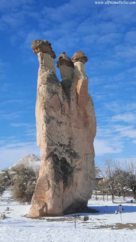 Formas rocosas únicas en el Valle de los Monjes