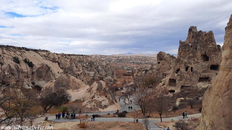 Vista de los paisajes desde los miradores del Museo