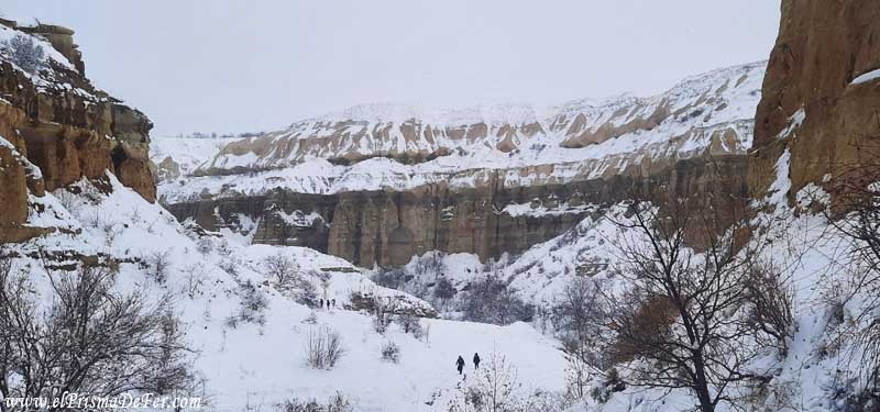Trekking en Pigeon Valley - Capadocia