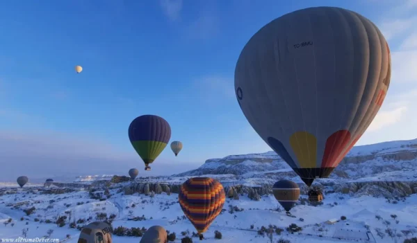 Vuelo en globo en Capadocia