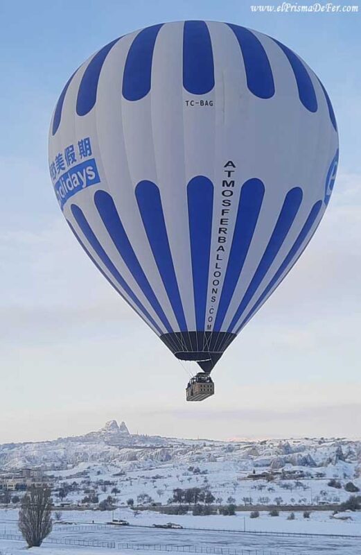 El tamaño de los globos es impresionante - Capadocia