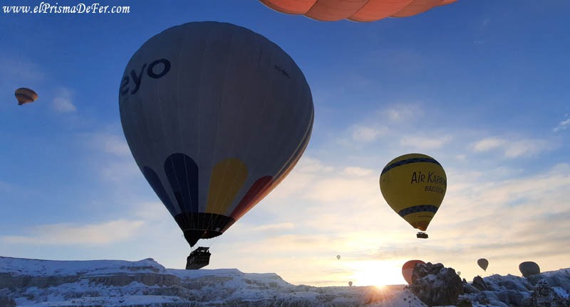 Vuelo en globo en Capadocia