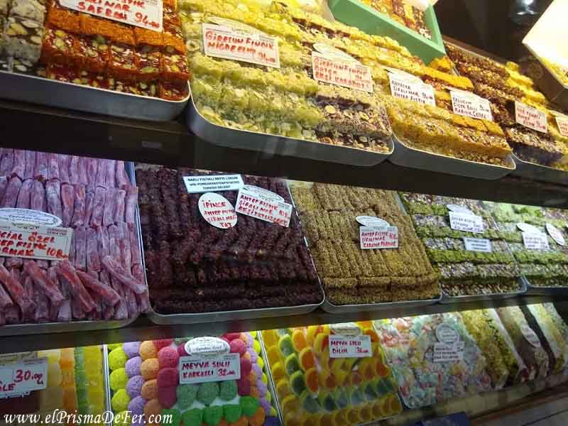 Turquía es famoso por la variedad de dulces que tienen