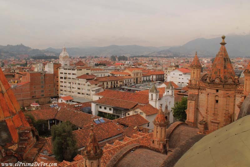 Vista de la ciudad de Cuenca en Ecuador