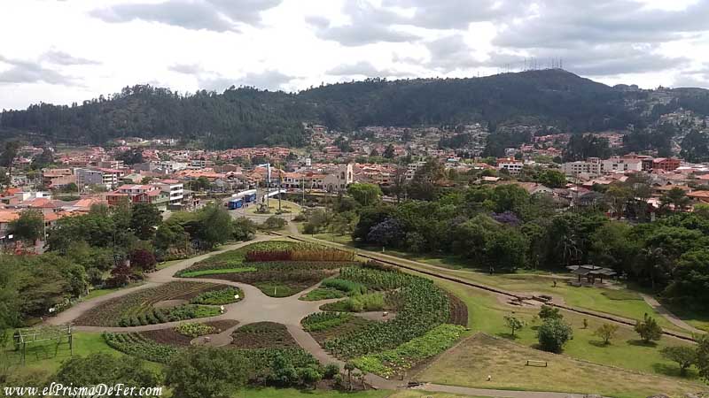 Vista de la ciudad de Cuenca desde el Mirador Turi