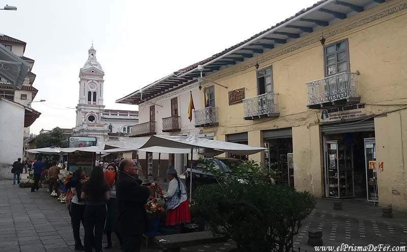 Calles coloniales de Cuenca