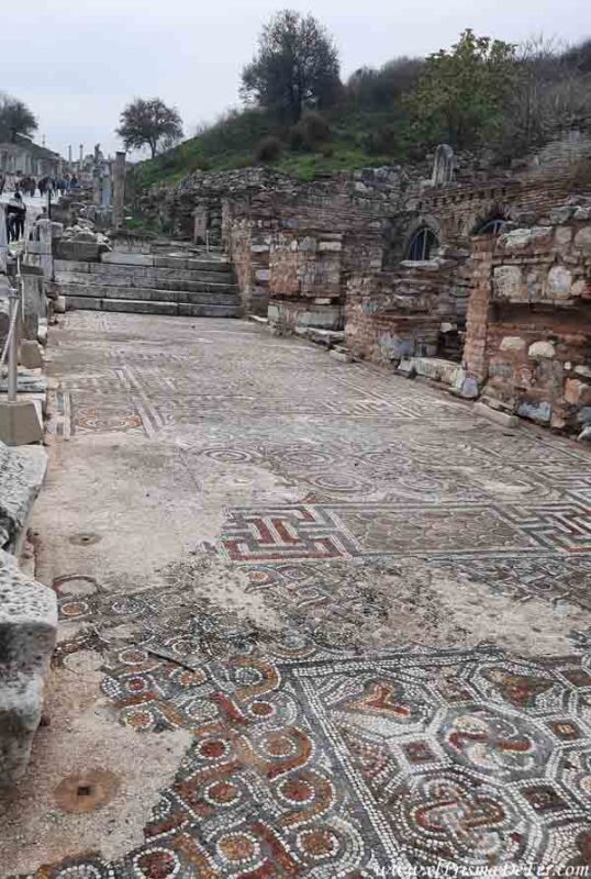 Mosaicos de las casas de la gente mas adinerada