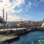 Vista de Estambul desde el Bosforo