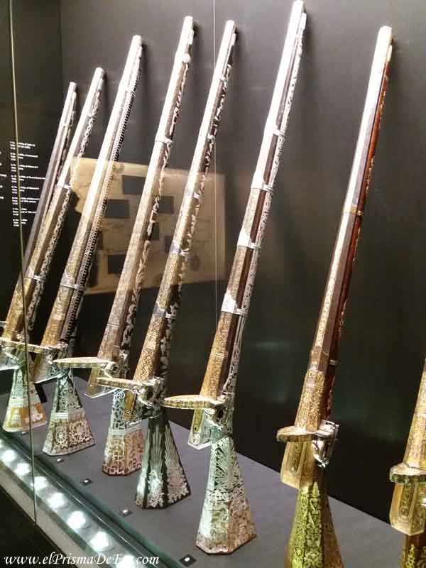 Rifles de la época de los otomanos - Palacio Topkapi