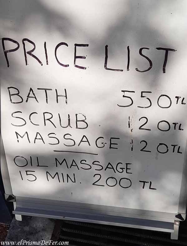 Precios del Kadırga Hamamı en Estambul