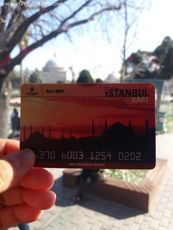 Tarjeta para viajar por Estambul, la Istanbul Kart