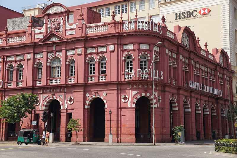 Edificios de estilo colonial en Colombo Fort - Sri Lanka