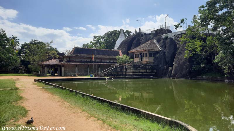 Isurumuniya Temple, uno de los templos mas destacados de Anuradhapura