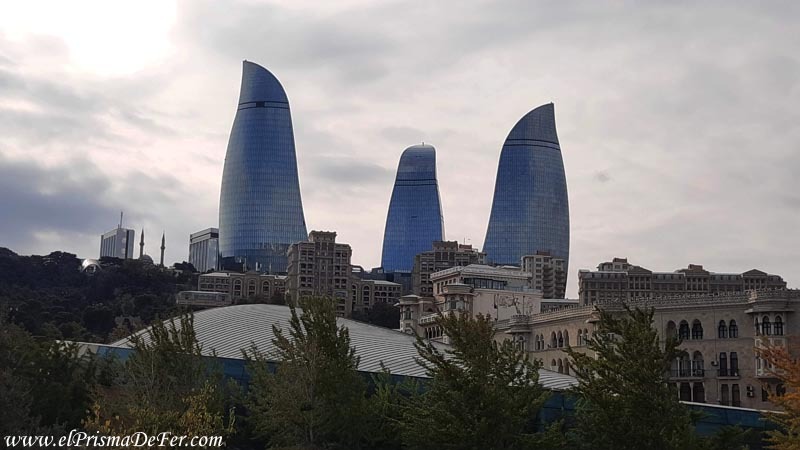 Las Flame Towers, un emblema de Baku