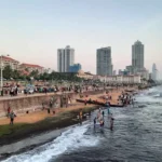 Costa de Colombo en Sri Lanka