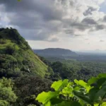 Vista panorámica desde las cuevas de Dambulla
