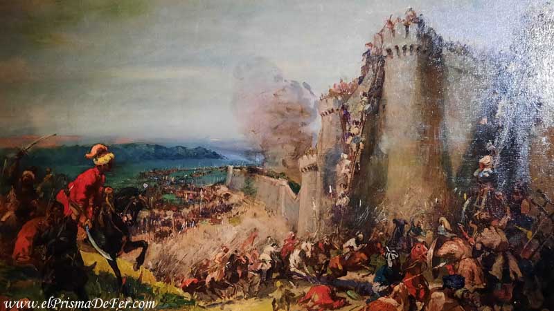 Invasión de los mongoles a Shamakhi - Museo de Baku